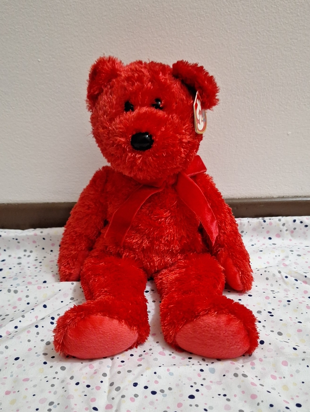 Sizzle TY BEANIE BUDDY Bear